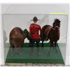 Image 1 : RCMP MOUNTIE AND BUFFALO DISPLAY