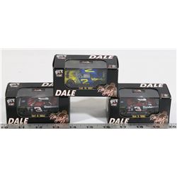 LOT OF 3 NEW IN BOX PIT STOP 1:64 SCALE DALE