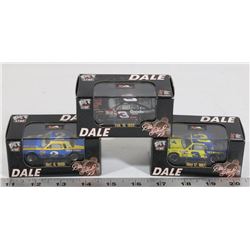 LOT OF 3 NEW IN BOX PIT STOP 1:64 SCALE DALE