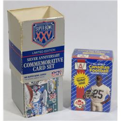 FLAT OF FOOTBALL COLLECTIBLE CARDS