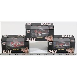 LOT OF 3 NEW IN BOX PIT STOP 1:64 SCALE DALE