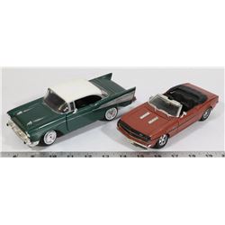1957 DIE CAST 1:24 SCALE DIE CAST CAR WITH 1968
