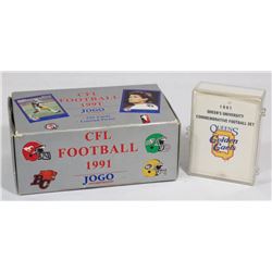 COMPLETE BOX SET OF 1991 CFL FOOTBALL CARDS (220