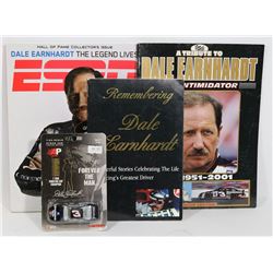 LOT OF DALE EARNHARDT COLLECTIBLE ITEMS