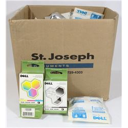 LOT OF DELL 9 INK.