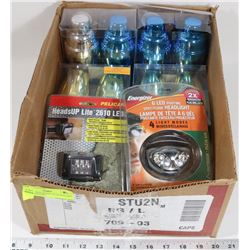 LOT OF NEW HEADS UP LIGHTS AND MINI COCKTAIL