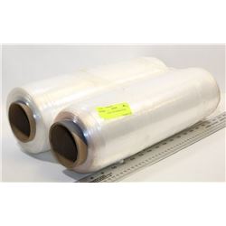 2 NEW ROLLS OF SHRINK WRAP