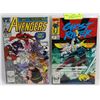 Image 1 : LOT OF 2 COMICS. AVENGERS #312 AND GHOST RIDER #3