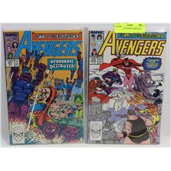LOT OF 2 AVENGERS COMICS,#311 AND #312