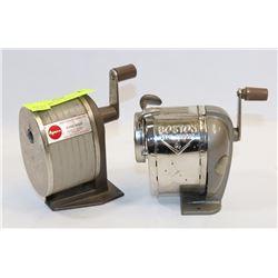 LOT OF 2 VINTAGE PENCIL SHARPENERS