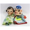 Image 1 : 1957 POPEYE AND OLIVE OYL HAND PUPPET