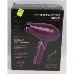 INFINITY PREMIER BY CONAIR CORD REEL TRAVEL DRYER