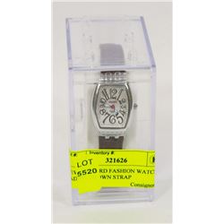 NEW DAYBIRD FASHION WATCH, LADIES, BROWN STRAP