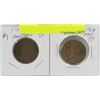 Image 1 : LOT OF 2 LARGE PENNY, 1902, 1903
