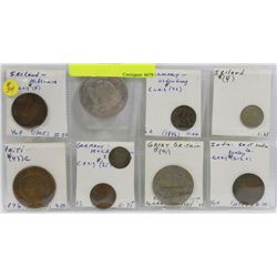 LOT OF WORLD COINS