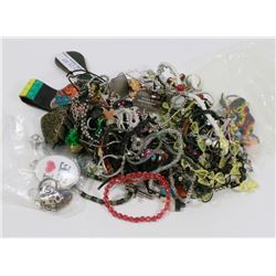 LARGE BAG OF ASSORTED FASHION JEWELRY