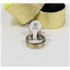 Image 1 : NEW STAINLESS STEEL RING SIZE 10