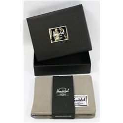 HERSCHEL WALLET ROY NYLON AGATE GRAY