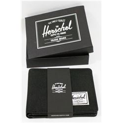 HERSCHEL WALLET HANK 600D POLY BLACK