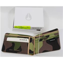 NIXON STATESMEN BI-FOLD WALLET NATURAL