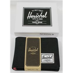 HERSCHEL WALLET ROY PL 600D POLY BLACK
