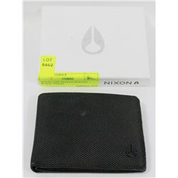 NIXON CAPE BI-FOLD WALLET BLACK NYLON