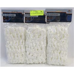 3 ALL WEATHER BASKETBALL NETS