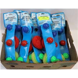 FLAT OF SCRUBBERS WITH HANDLES