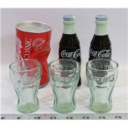 LOT OF COCA COLA COLLECTIBLES- DANCING CAN