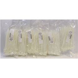 6 BAGS OF 6" NYLON TIES