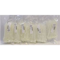 6 BAGS OF 6" NYLON TIES