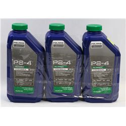 3 BOTTLES OF PS-4 FULL SYNTHETIC 4 CYCLE ENGINE
