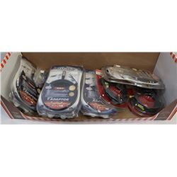 LOT OF ASSORTED AUDIO VIDEO CABLES