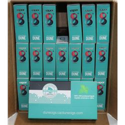 CASE OF 126 DUNE VAPOR MENTHOL FLAVOURED