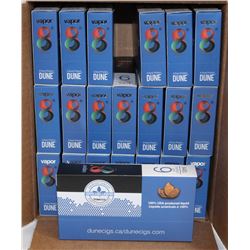CASE OF 126 DUNE VAPOR TOBACCO FLAVOURED