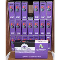 CASE OF 126 DUNE VAPOR GRAPE FLAVOURED