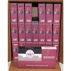CASE OF 126 DUNE VAPOR CHERRY BOMB FLAVOURED