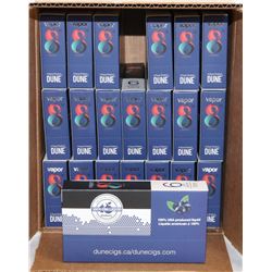 CASE OF 126 DUNE VAPOR BLUEBERRY FLAVOURED