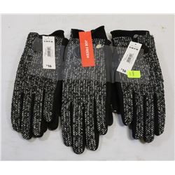 6 PAIRS OF S/M WOMENS GLOVES
