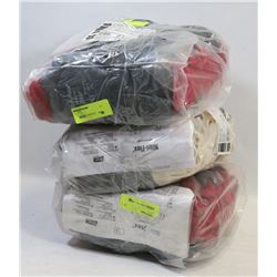 LOT OF 3 NITRI-FLEX GLOVES,SIZE 8 AND 10