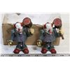 Image 1 : LOT OF TWO EVIL CLOWN FIGURES