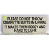 Image 1 : RETRO STYLE WARNING METAL SIGN