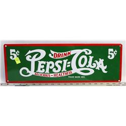 RETRO STYLE DRINK PEPSI COLA METAL SIGN