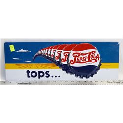 RETRO STYLE PEPSI COLA METAL SIGN