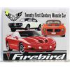 Image 1 : PONTIAC FIREBIRD METAL SIGN