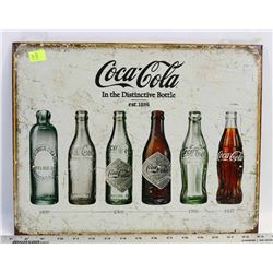 RETRO STYLE COCA COLA METAL SIGN