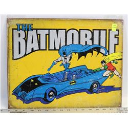 RETRO STYLE THE BATMOBILE METAL SIGN