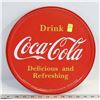 Image 1 : RETRO STYLE COCA COLA ROUND METAL SIGN