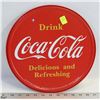 Image 1 : RETRO STYLE COCA COLA ROUND METAL SIGN
