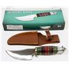 Image 1 : PAKKA WOOD HANDLE 9¼" HUNTING KNIFE